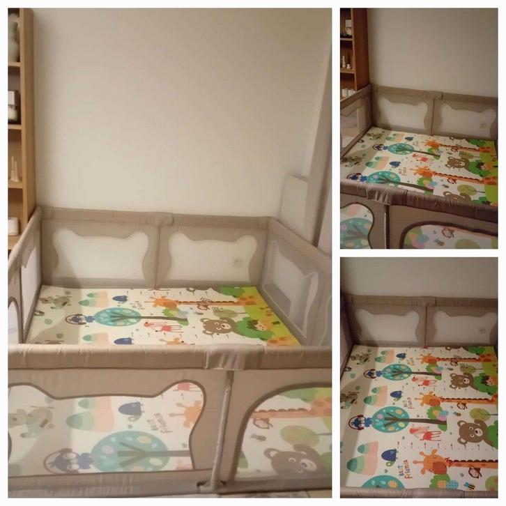 Lionelo Willow XL kinderpark 0-48 maanden - zeer goede staat, Kinderen en Baby's, Babyparken, Zo goed als nieuw, Rechthoekig, Ophalen