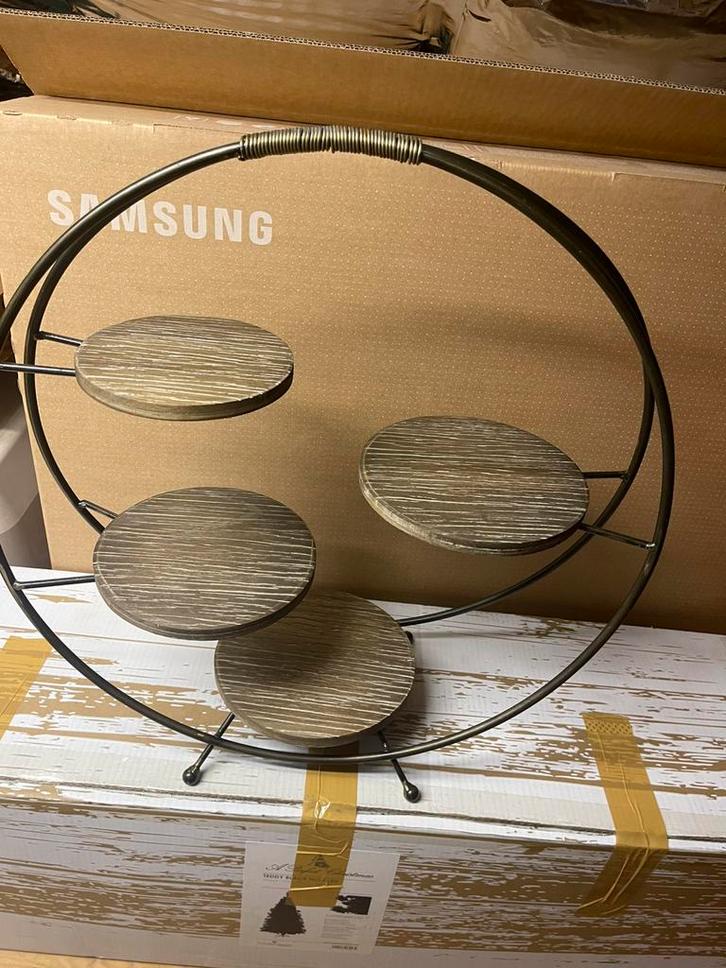 Decoratieve staander, Huis en Inrichting, Woonaccessoires | Etagères, Zo goed als nieuw, Ophalen