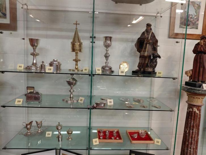 Waardevolle zilveren religieuze voorwerpen, Antiek en Kunst, Antiek | Zilver en Goud, Zilver, Ophalen