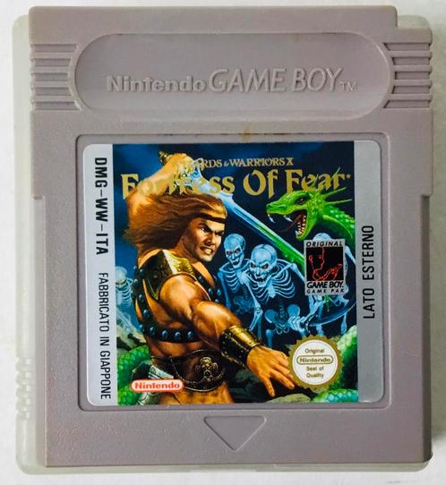 Nintendo GAME BOY Wizards & Warriors x Fortress of Fear, Consoles de jeu & Jeux vidéo, Jeux | Nintendo Game Boy, Utilisé, Aventure et Action