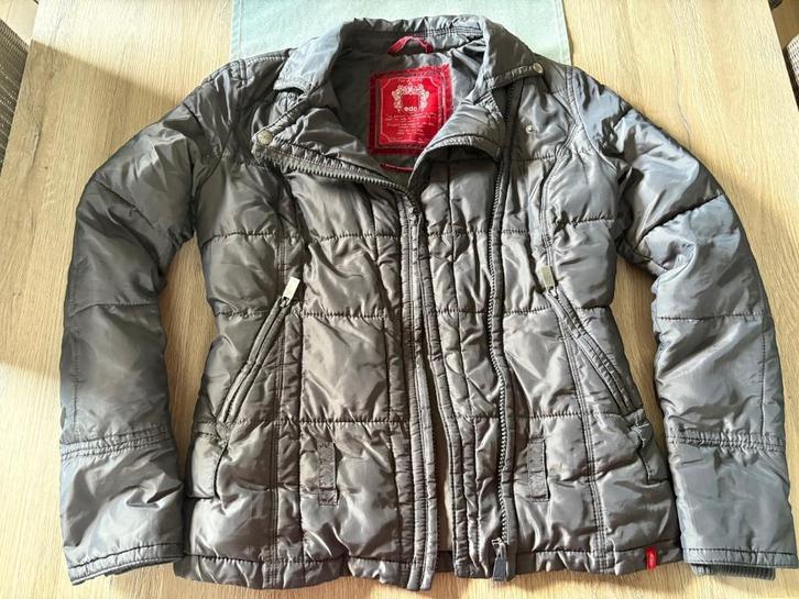 Prachtige winterjas van Esprit maat S, Kleding | Dames, Jassen | Winter, Zo goed als nieuw, Maat 36 (S), Groen, Ophalen of Verzenden