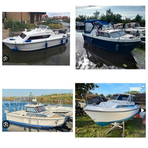 Recherche bateau cabine, Sports nautiques & Bateaux, Bateaux à moteur & Yachts à moteur, Utilisé, Enlèvement ou Envoi