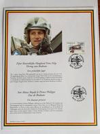 First Day Card Prins (Koning) Filip 1W Beauvechain F-16 1995, Verzamelen, Militaria | Algemeen, Ophalen of Verzenden, Luchtmacht