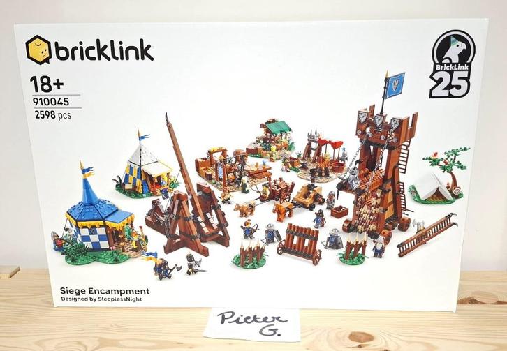 910045 - Lego Bricklink Belegeringskamp - Nieuw & Sealed, Kinderen en Baby's, Speelgoed | Duplo en Lego, Nieuw, Lego, Complete set