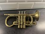 Eb soprano cornet Selmer, Muziek en Instrumenten, Ophalen, Gebruikt, Koperblazer, Met koffer of draagtas
