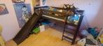 hoogslaper met glijbaan, Kinderen en Baby's, Kinderkamer | Stapelbedden en Hoogslapers, Ophalen, Zo goed als nieuw, Hoogslaper
