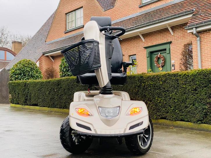 Voiturette électrique Vermeiren Carpo 2 Scootmobiel PMR, Divers, Chaises roulantes, Comme neuf, Fauteuil roulant électrique, Pliant