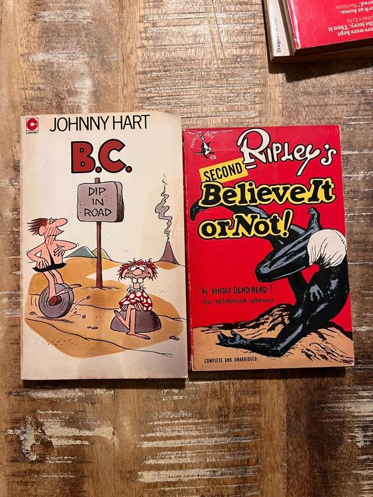 4 boekjes humor / cartoons / engelstalig, Boeken, Humor, Gelezen, Cartoons, Ophalen of Verzenden