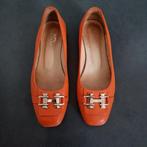 Hermès ballerina's M 38, Oranje, Hermès, Gedragen, Ballerina's