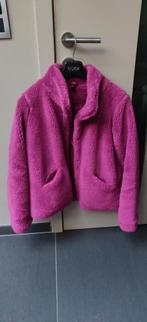 fuchsia roze damesjas, Kleding | Dames, Jassen | Winter, Ophalen of Verzenden, Zo goed als nieuw, Maat 42/44 (L), Roze