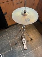 14” Hi-Hat met Cymbals, Muziek en Instrumenten, Ophalen, Gebruikt, Overige merken