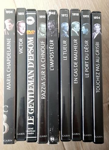 10 DVD Jean Gabin  beschikbaar voor biedingen