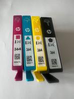 HP cartridges 364 / 4 kleuren, Computers en Software, Ophalen, Nieuw, Cartridge, Hp