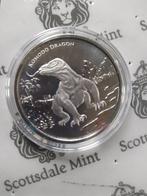 1oz.999 zilveren munt  komodo Dragon 2022, Enlèvement ou Envoi, Argent