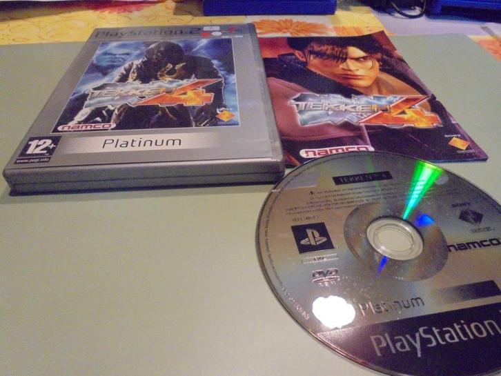 Playstation 2 Tekken 4 (CIB), Games en Spelcomputers, Games | Sony PlayStation 2, Gebruikt, Vechten, 2 spelers, Vanaf 12 jaar