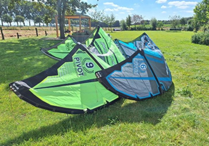 Naish Pivot 6 m2 - 2021, Watersport en Boten, Kitesurfen, Gebruikt, Kitesurf-set, 6 m², Ophalen