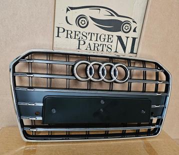 AUDI A6 C7 4G FACELIFT GRILL GRILLE FL S-LINE bj. 2014-2018, Enlèvement ou Envoi, Origine de la pièce connue, Neuf