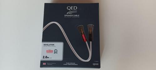 QED Revelation 2X2.0m Speaker kabel, Audio, Tv en Foto, Audiokabels en Televisiekabels, Zo goed als nieuw, Luidsprekerkabel, 2 tot 5 meter