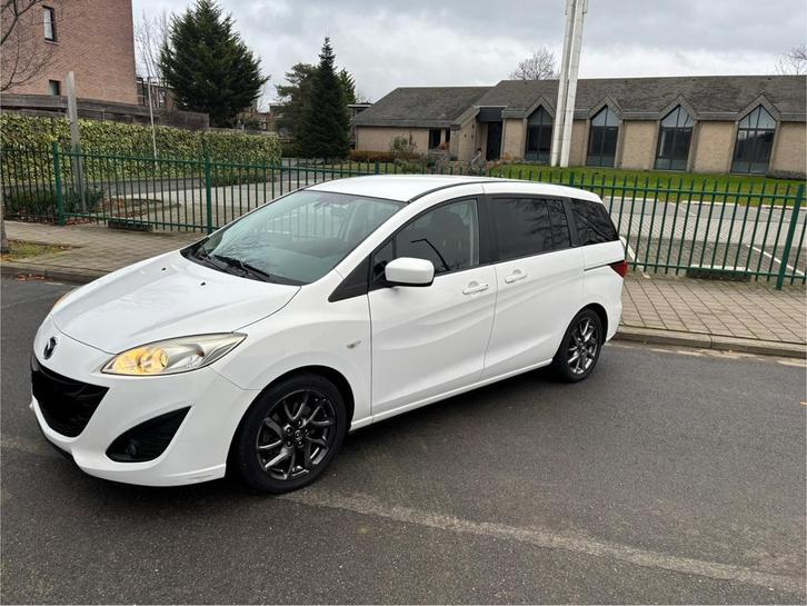 Mazda5 1.6 Diesel 128000km Euro5 /7zitplaaatsen, Auto's, Mazda, Particulier, ABS, Airbags, Airconditioning, Bluetooth, Boordcomputer