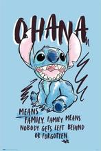 Stitch Ohana Maxi Poster - Disney, Kinderen en Baby's, Ophalen of Verzenden, Nieuw, Wanddecoratie