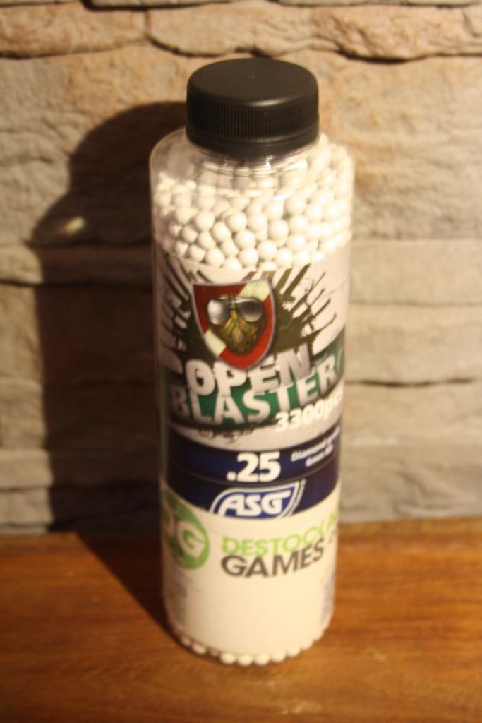 ASG Bio Open Blaster balletjes van 0,25 g, Sport en Fitness, Schietsport-accessoires, Nieuw, Ophalen of Verzenden
