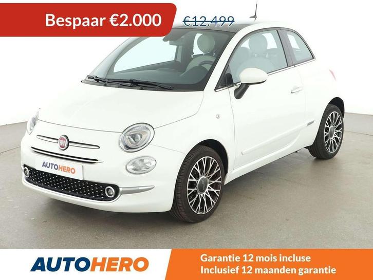 Fiat 500 1.2 Star (bj 2020), Auto's, Fiat, Te koop, ABS, Airbags, Airconditioning, Bluetooth, Boordcomputer, Centrale vergrendeling