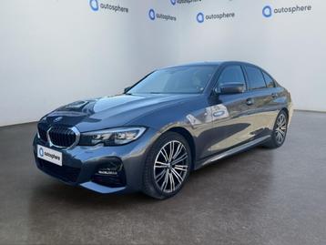BMW Serie 3 318 Pack M * Boîte Auto * Navi * Attelage, Autos, 100 kW, Argent ou Gris, Entreprise, Diesel