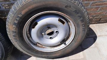 wielen caravan/remorque 13 inch 155 SR 13 4x10 beschikbaar voor biedingen