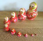 Matroesjka babouchka 10-delig. Vintage, handmade., Verzamelen, Poppetjes en Figuurtjes, Ophalen of Verzenden, Zo goed als nieuw