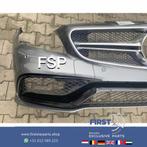 W218 CLS 63 AMG VOORBUMPER COMPLEET CLS63 2014-2018 GRIJS OR, Gebruikt, Voor, Mercedes-Benz, Ophalen of Verzenden