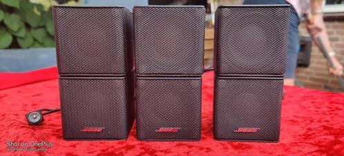 Bose Jewel luidsprekers 3x +Kabels zwart of zilvergrijs, Audio, Tv en Foto, Luidsprekerboxen, Zo goed als nieuw, Bose, Ophalen of Verzenden