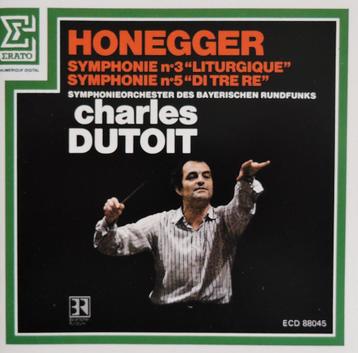 Symfonieën 3 & 5 / Honegger - SBR / Dutoit - Erato - DDD beschikbaar voor biedingen