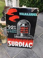 Emailbord surdiac, Ophalen, Gebruikt, Reclamebord