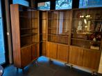 4 bibliotheekkasten met glazen schuifdeuren, Huis en Inrichting, Ophalen, Gebruikt