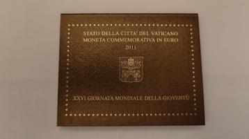 2 Euro Vaticaanstad, Pontificaat Benedictus XVI, 26th World  beschikbaar voor biedingen