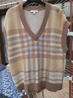 Debardeur bruin pied de poule Gigue mt 38, Kleding | Dames, Truien en Vesten, Bruin, Verzenden, Zo goed als nieuw, Gigue