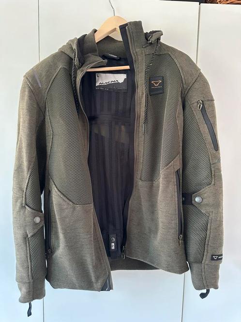MACNA Breeze Groen doorwaai- / zomerjas maat L, Motoren, Kleding | Motorkleding, Jas | textiel, Heren, Tweedehands, Ophalen