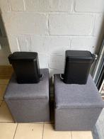 Deux petites poubelles, Maison & Meubles, Accessoires pour la Maison | Poubelles, Utilisé