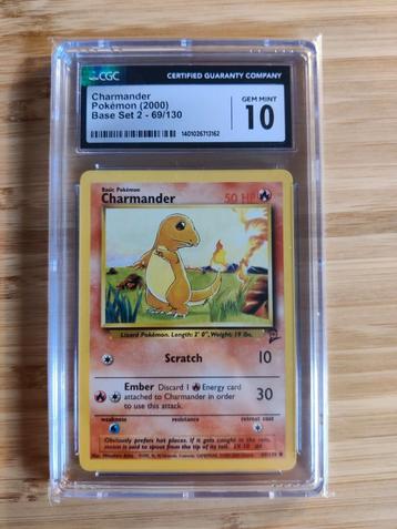 Charmander graded 10 - 24/02/2000 beschikbaar voor biedingen