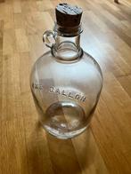 Fles karaf glas, Huis en Inrichting, Ophalen, Zo goed als nieuw