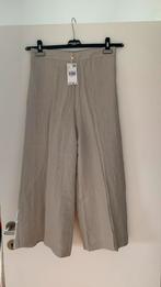Linnen broek Mango, maat L, beige/sand, nieuw !, Mango, Beige, Maat 42/44 (L), Nieuw