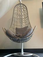 Hangstoel CASA, Ophalen, Wit, Zo goed als nieuw, Riet of Rotan