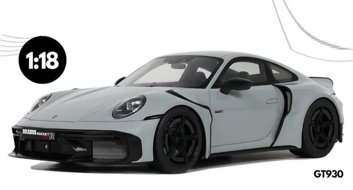 Brabus Porsche 900 Rocket R GT Spirit 1/18 PROMO, Hobby en Vrije tijd, Modelauto's | 1:18, Nieuw, Auto, Overige merken, Ophalen of Verzenden