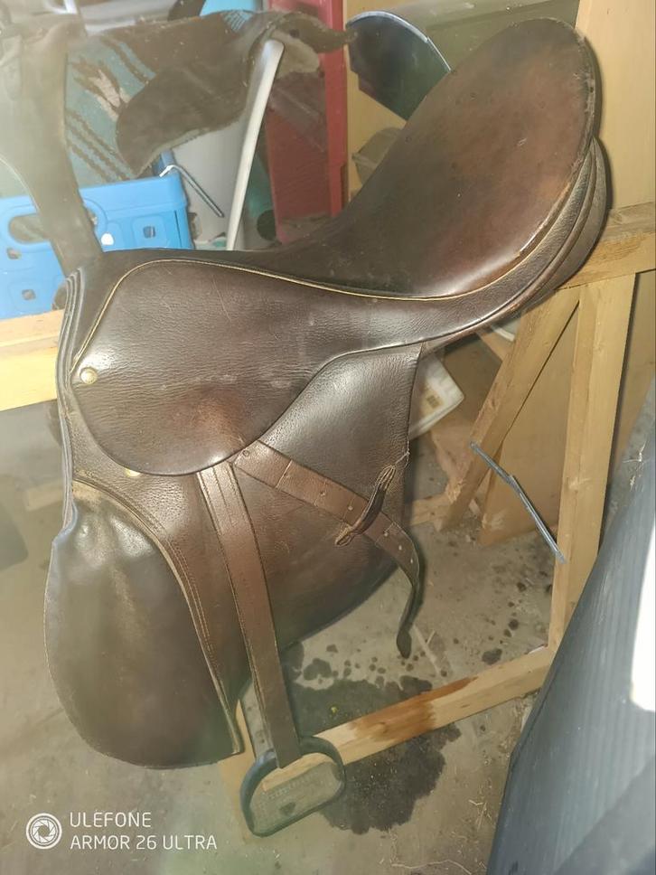 Zadel en dekjes te koop! Alles gaat samen weg!, Dieren en Toebehoren, Paarden en Pony's | Zadels, Gebruikt, Recreatie, Ophalen of Verzenden