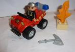 Duplo brandweercommandant met quad 5603, Kinderen en Baby's, Speelgoed | Duplo en Lego, Complete set, Duplo, Ophalen of Verzenden