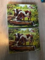 Puzzel koeien - 99 stukjes, Ophalen, Meer dan 50 stukjes, Gebruikt