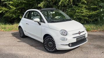 Fiat 500C Cabrio Lounge 1.2i Automaat GPS CarPlay Garantie beschikbaar voor biedingen