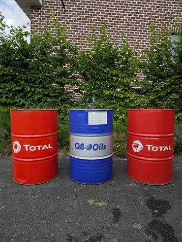 Lot: Olietonnen (3 stuks) 220 liter beschikbaar voor biedingen