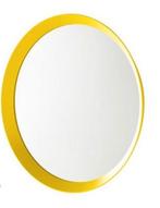 Spiegel Ikea Langesund geel diameter 50, Huis en Inrichting, Woonaccessoires | Spiegels, Ophalen, Rond, Zo goed als nieuw, Minder dan 100 cm