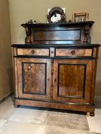 Antiek dressoir, walnoot, Louis Philippe-stijl, Antiek en Kunst, Ophalen